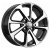 K&K КС861 6x15 4*100 ET50 DIA60.1 Алмаз черный Литой