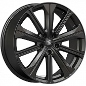 K&K КР013 7x19 5*114.3 ET40 DIA64.1 Черный Матовый Литой