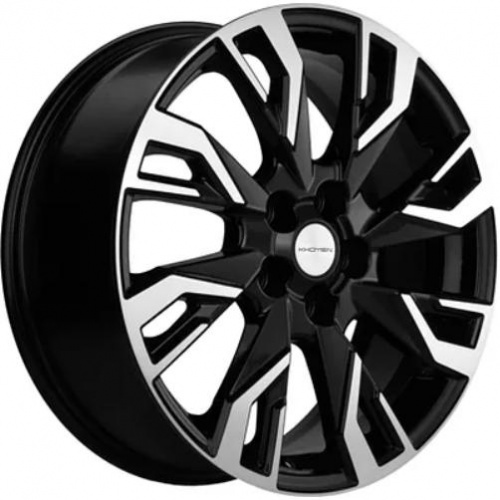 Khomen KHW 1809 7x18 5*108 ET45 DIA60.1 Black-FP Литой