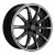 Khomen KHW 1707 6.5x17 4*100 ET41 DIA60.1 Black-FP Matt Литой