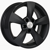 Khomen KHW 1504 6x15 5*100 ET40 DIA57.1 Black Литой