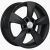Khomen KHW 1504 6x15 5*100 ET38 DIA57.1 Black Литой
