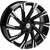 Khomen KHW 1901 7.5x19 5*108 ET47 DIA60.1 Black-FP Литой