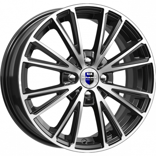 K&K Меандр 6x15 4*100 ET50 DIA60.1 Алмаз черный Литой