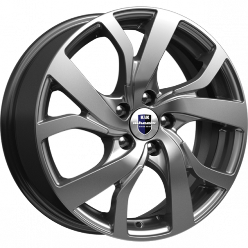 K&K Палермо 6.5x16 5*110 ET51 DIA67.1 Дарк платинум Литой