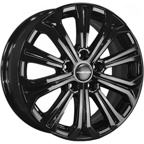 Khomen KHW 1610 6.5x16 5*114.3 ET43 DIA67.1 Black Литой