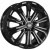 Khomen KHW 1610 6.5x16 5*114.3 ET43 DIA67.1 Black Литой