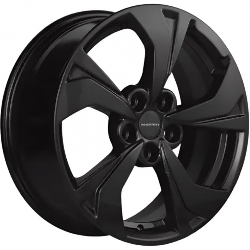 Khomen KHW 1724 7x17 5*114.3 ET45 DIA67.1 Black Литой