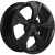 Khomen KHW 1724 7x17 5*114.3 ET45 DIA67.1 Black Литой
