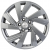 Khomen KHW 1801 7.5x18 5*112 ET43 DIA57.1 Gray Литой