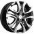 Khomen KHW 1503 6x15 4*100 ET40 DIA60.1 Gray-FP Литой