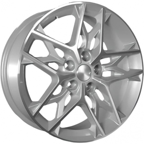Khomen KHW 1709 7x17 5*110 ET40 DIA67.1 F-Silver-FP Литой
