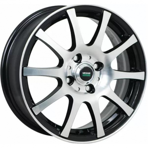 Megami MGM-2 6x15 4*100 ET48 DIA54.1 BKF Литой