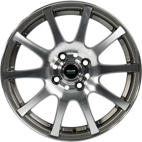 Megami MGM-2 6x15 5*100 ET38 DIA57.1 GMF Литой