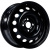 Trebl 64A49A 6x15 4*100 ET49 DIA56.6 Black Штампованный Trebl 64A49A 6x15 4*100 ET49 DIA56.6 Black Штампованный