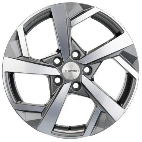 Khomen KHW 1712 7x17 5*114.3 ET39 DIA60.1 Gray-FP Литой