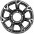 Khomen KHW 1505 5.5x15 5*139.7 ET5 DIA98.5 F-Silver Литой