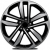 Khomen KHW 1612 6.5x16 5*114.3 ET45 DIA60.1 Black-FP Литой