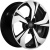 Khomen KHW 1724 7x17 5*108 ET36 DIA65.1 Black-FP Литой Khomen KHW 1724 7x17 5*108 ET36 DIA65.1 Black-FP Литой