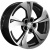 Khomen KHW 1724 7x17 5*108 ET33 DIA60.1 Gray Литой
