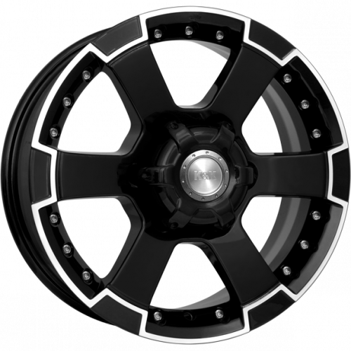 K&K M56 7x16 6*139.7 ET20 DIA110.1 Дарк платинум Литой